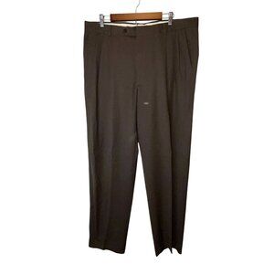 Givenchy Mens Brown Pleated Dress Pants Size  40